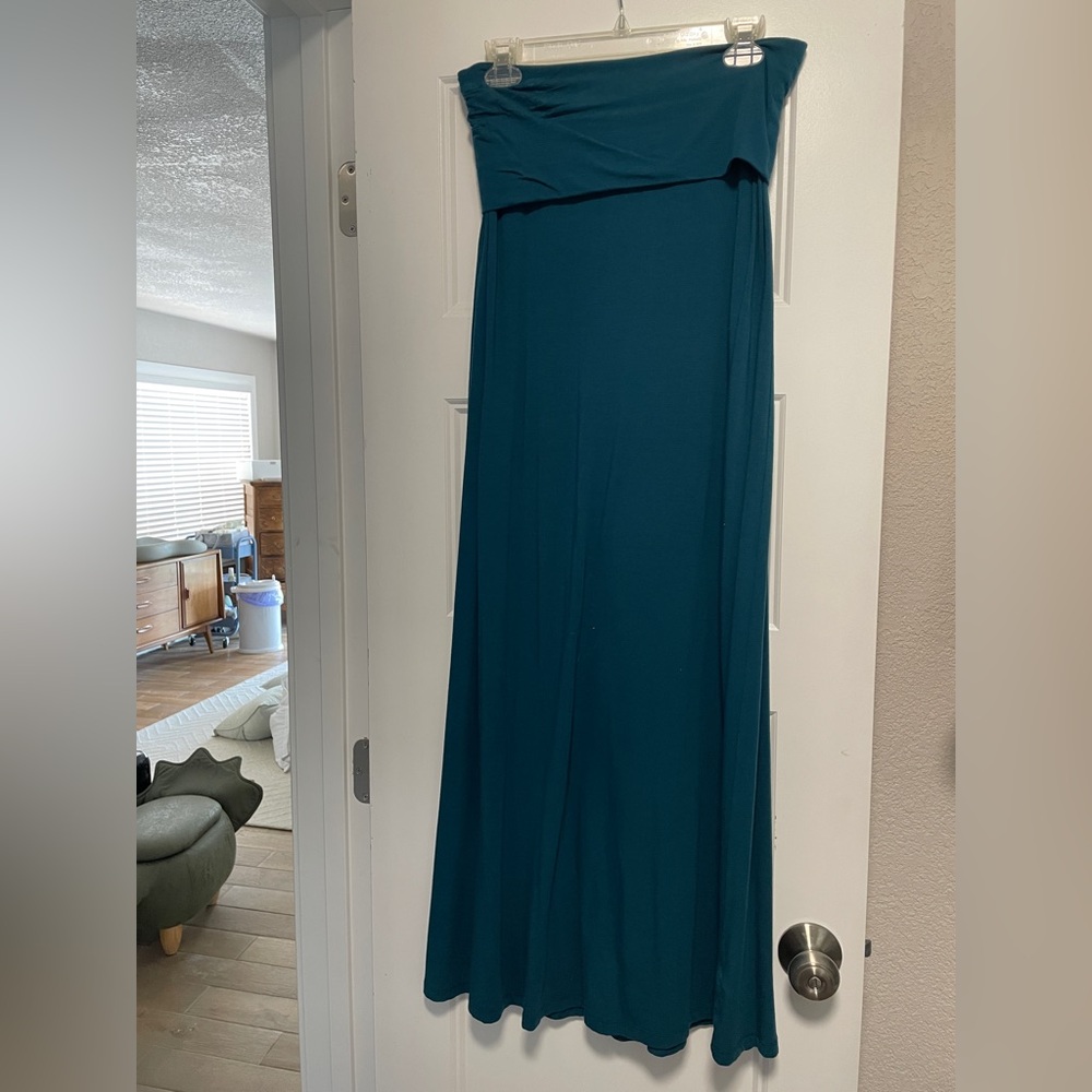 Splendid Teal Maxi Dress